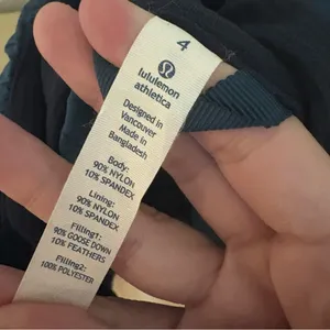 LULULEMON Fluffed Up Down Vest Size‎ 4 In Alberta Lake Teal thumbnail 5