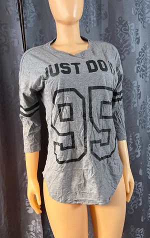 Nike Gray 'JUST DO IT' 95 Long Sleeve Shirt thumbnail 1