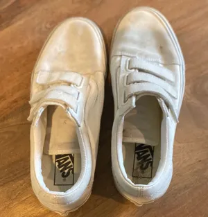 Vans White Old Skool Sneakers Classic Design thumbnail 1