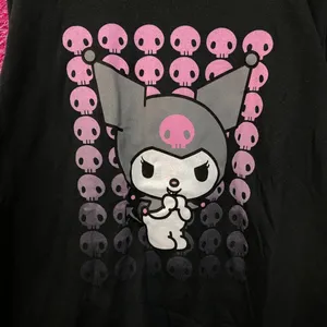 Kuromi skulls Crewneck sweater size 2x thumbnail 2