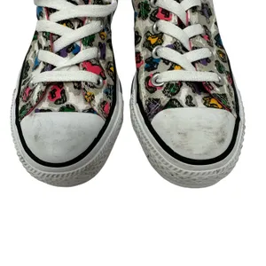 Converse‎ All Star size womens 6 chuck taylor colorful leopard print thumbnail 5