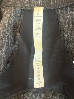 Lululemon Define Jacket Heathered Herringbone Gray Womens Size 4 thumbnail 8