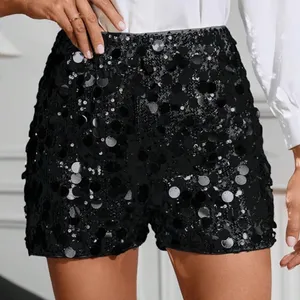 NWOT Sequin Black Women's Shorts thumbnail 1