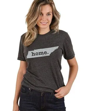 Tennessee Home T Shirt Gray Short Sleeved | M thumbnail 1