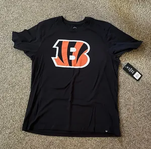 Bengals T shirt Black Size 3X thumbnail 1