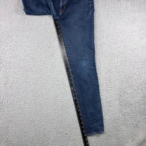 7 For All Mankind‎ The Skinny Jeans Women 31x29 Dark Wash Denim Stretch Pants thumbnail 5