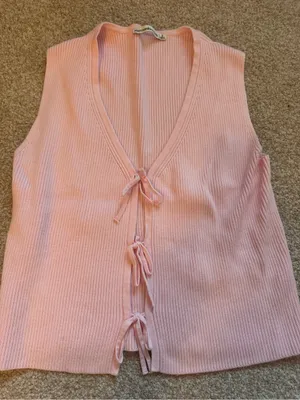 Abercrombie Tie Sweater Tank thumbnail 1