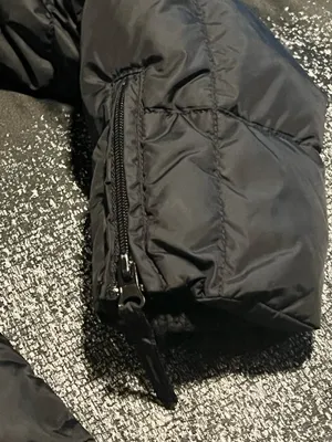 Womens M Miss Sixty Vintage Y2K Black Quilted Puffer Jacket thumbnail 7