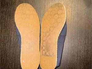 kate spade Navy Canvas Butterfly Espadrille Flats thumbnail 4