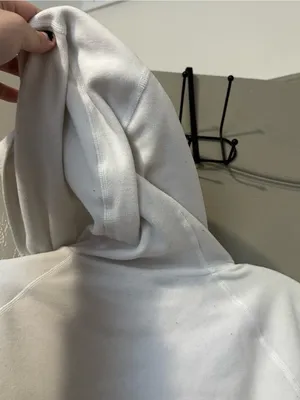 The North Face White Full-Zip Fleece Hoodie Casual Outdoors Preppy thumbnail 7
