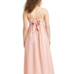 A New Day Pink Sleeveless Square Neck Maxi Sundress thumbnail 2
