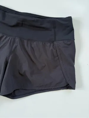 lululemon Run Times Short II Size 6 - Black thumbnail 4