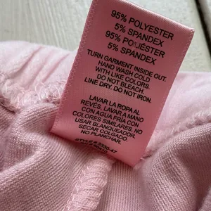 Juicy Couture Pink Velour Rhinestone Logo Lounge Set Top & Joggers Medium thumbnail 5