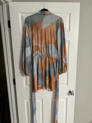 Show Me Your MuMu Patsy Mini Dress in Retro Absract thumbnail 3
