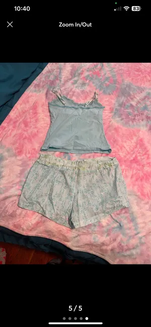 Womens Victoria’s Secret angels pajamas top S/bottom XS thumbnail 5