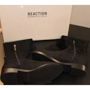 Kenneth Cole Reaction WIND-Y Boots Womens 5 Black Over The Knee Faux Suede NIB thumbnail 7