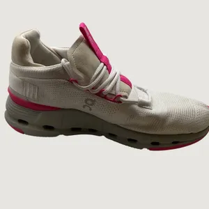 On Running Cloudnova Womens White Pink Athletic Sneakers 26.98495 Size 8.5 thumbnail 5