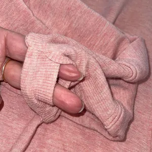 Athleta Apollo Mock Crewneck Sweatshirt Conch Pink Heather Size Small‎ thumbnail 8