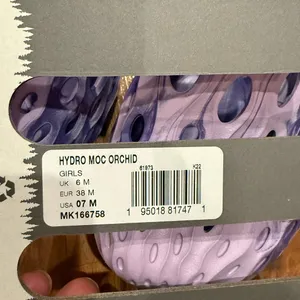 Merrell Kid's‎ Hydro Moc Sport Sandal purple waterproof size 7 new thumbnail 6