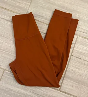 burnt orange yogalicious leggings thumbnail 1