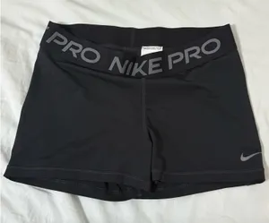 Black 3” Nike Pros  thumbnail 1