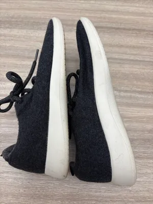 All Birds Dark Grey Lace Up Sneakers Women Size 8 thumbnail 5