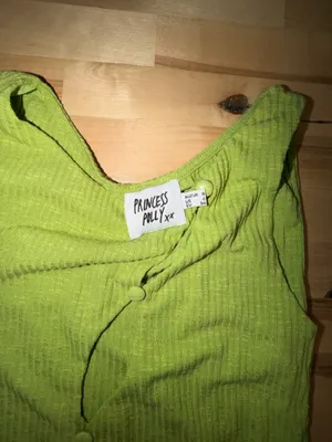 Princess Polly Amaris Green Top thumbnail 4
