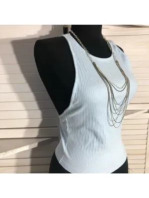 Zara crop top halter coquette feminine cocktail fairy festival boho layering Y2K thumbnail 5