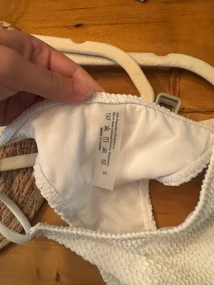 White Bikini Shein Set thumbnail 7