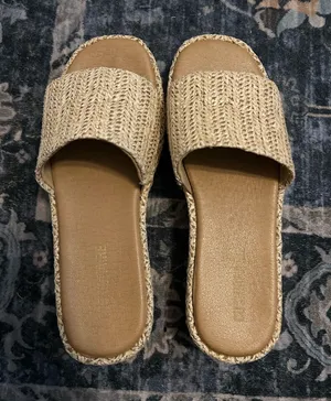 Platform Sandals Tan Size 6.5 thumbnail 1