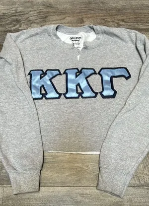 Kappa Kappa Gamma Crop Sweatshirt thumbnail 1