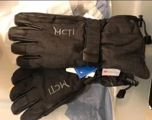 Ski Glove Winter Waterproof NWT(L) Gray thumbnail 4
