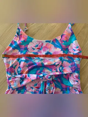 Red Dress Boutique Palms Away Floral One-Piece Swimsuit thumbnail 4