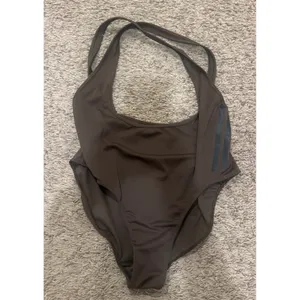Adidas Women's Leotard Bodysuit Training Suit‎ Brown Size Medium NWOT thumbnail 3