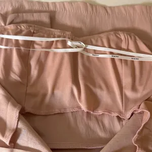 Strapless Pleated‎ Cocktail Dress Pink/Peach Rose Gold Mini thumbnail 8