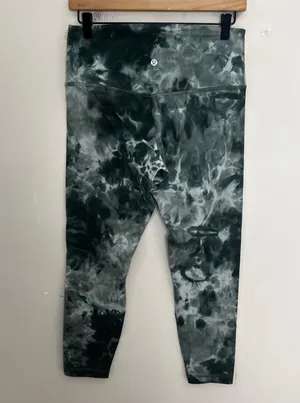 - Align High-Rise Pant 25" Diamond Dye Starlight Smoked Spruce Leggings thumbnail 4