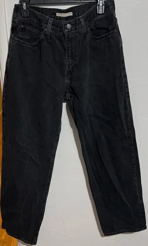 #32 NWOT Levi’s Black ‘94 Baggy Jeans Size 28 thumbnail 1