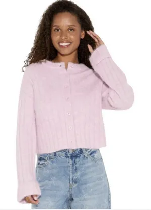 Wild Fable Women’s Pink Soft Button Down Cardigan Cuffed Sleeve Womens Size Xxs thumbnail 1