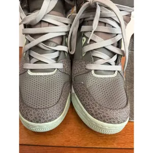 Nike Dunk Sky Hi Wedge Sneakers Womens Grey Safari Print‎ 599410-006 Size 9 thumbnail 8