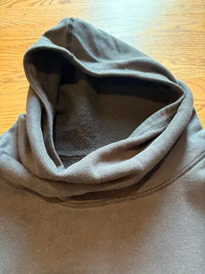 Zyia Oh So Soft Hoodie Sweatshirt Black thumbnail 7