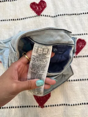 Guess Light Blue Animal Print Denim Mini Skirt thumbnail 5