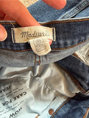 Madewell Mid‎ Rise Stovepipe Jeans Women’s 29 Blue Straight Leg Denim thumbnail 4