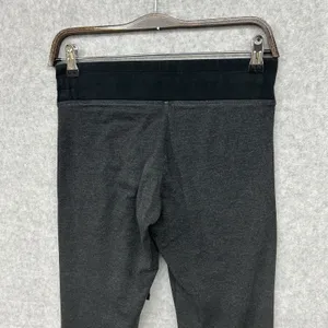 Victorias Secret PINK Yoga Leggings Charcoal Gray Pink Stripe Slim Joggers Small thumbnail 6