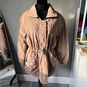Hanour Fashion Women's Tan Jacket Size M thumbnail 3