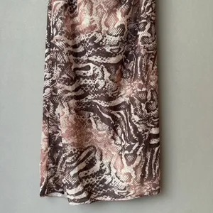 No Comment L‎ Brown Animal Print Mesh Ruched Bodycon Maxi Dress Rave Festival thumbnail 4