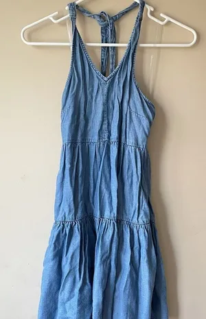 american eagle halter dress thumbnail 1