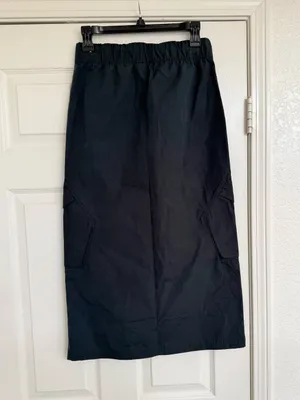 Jordan Women's Blue‎ Dark Midi Skirt Zipper XS thumbnail 6
