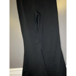 OFFLINE By Aerie Leggings Womens Medium Black Foldover Hi Rise Flare Yoga Pants thumbnail 6