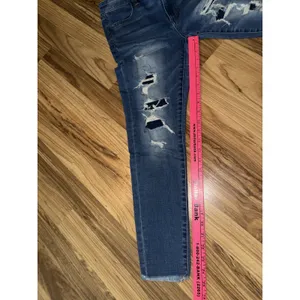 American Eagle Women's 8 Short Regular Hi‎ Rise Jegging Super Stretch Distressed thumbnail 9