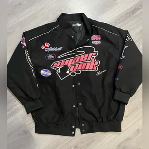 Black Super Dunk Racing‎ Jacket Size undefined thumbnail 1
